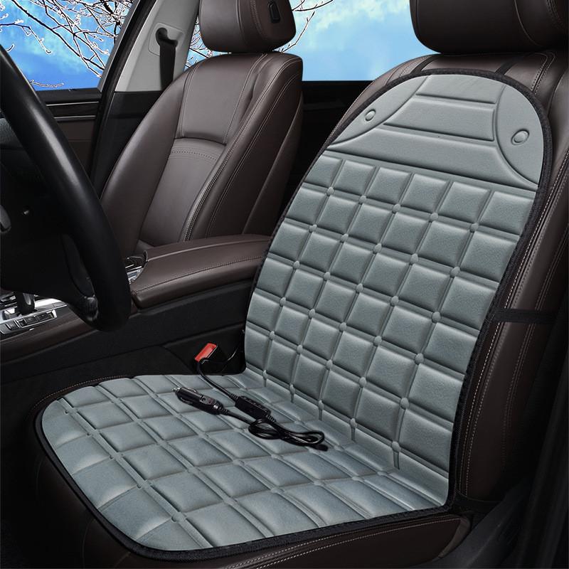 12V Heated Car Seat Cushion Cover, Warmer Pad, Winter Household Cushion, Universal Fit