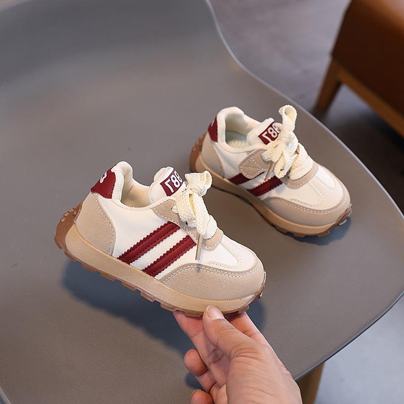 Children's fashion Forrest Gump shoes 2025 autumn new Korean version girls soft-soled running shoes boys casual sports shoes