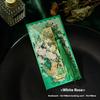 1pc Creative Oil Painting Metal Bookmark Tassel Pendant Ruler Pagination Mark Student Gift Reading Book Clip School Supplies
