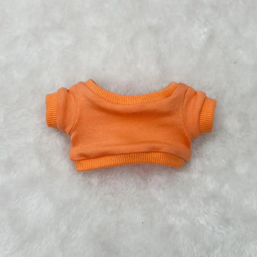 20Cm Doll Clothes Shirt Cotton Sweater Pants Solid Color No Attributes Doll Clothes Doll Accessories High Quality Diy Clothes