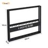 Wall-Mounted 12-Hole Metal Billiard Cue Rack