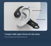 G01 Bone Conduction Bluetooth Earphones - Wireless, Lightweight, Ear-Hook Design for Running and Sports with Long Battery Life.