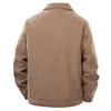 Herren Freizeit Mode Komfort Umlegekragen Jacke Mantel
