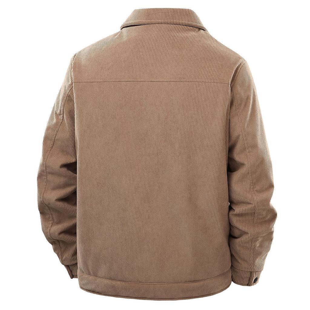 Herren Freizeit Mode Komfort Umlegekragen Jacke Mantel