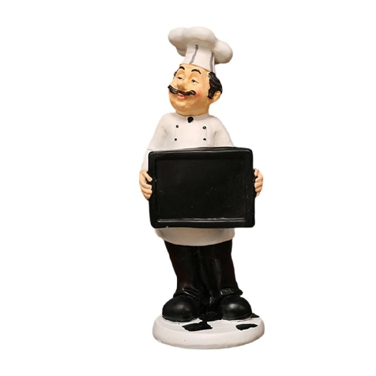 Funny Chefs Decorative Statue Resin Home Countertops Table Decoration for Farmhouse Home Decors & Kitchen Decorations