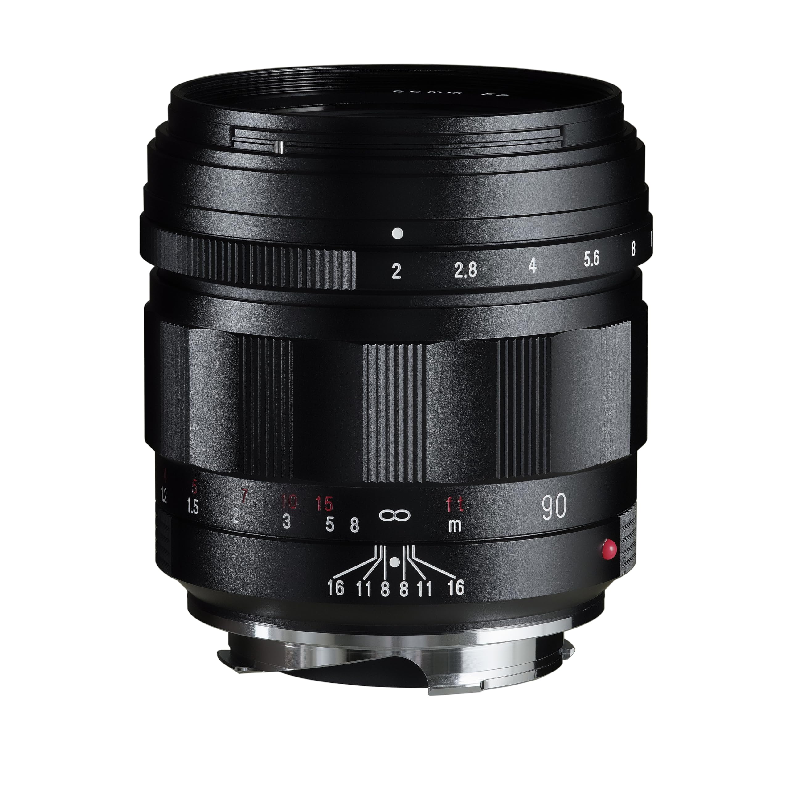 

Voigtlander 90mm F2 VM Black Single Focus Medium Telephoto Lens Manual Focus Leica M Mount Compatible Interchangeable Lens APO-ULTRON чорний