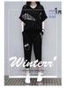 Summer 2024 Korean Style Plus Size Women's Sportswear Set - Short Sleeve Top & Seven-Point Pants