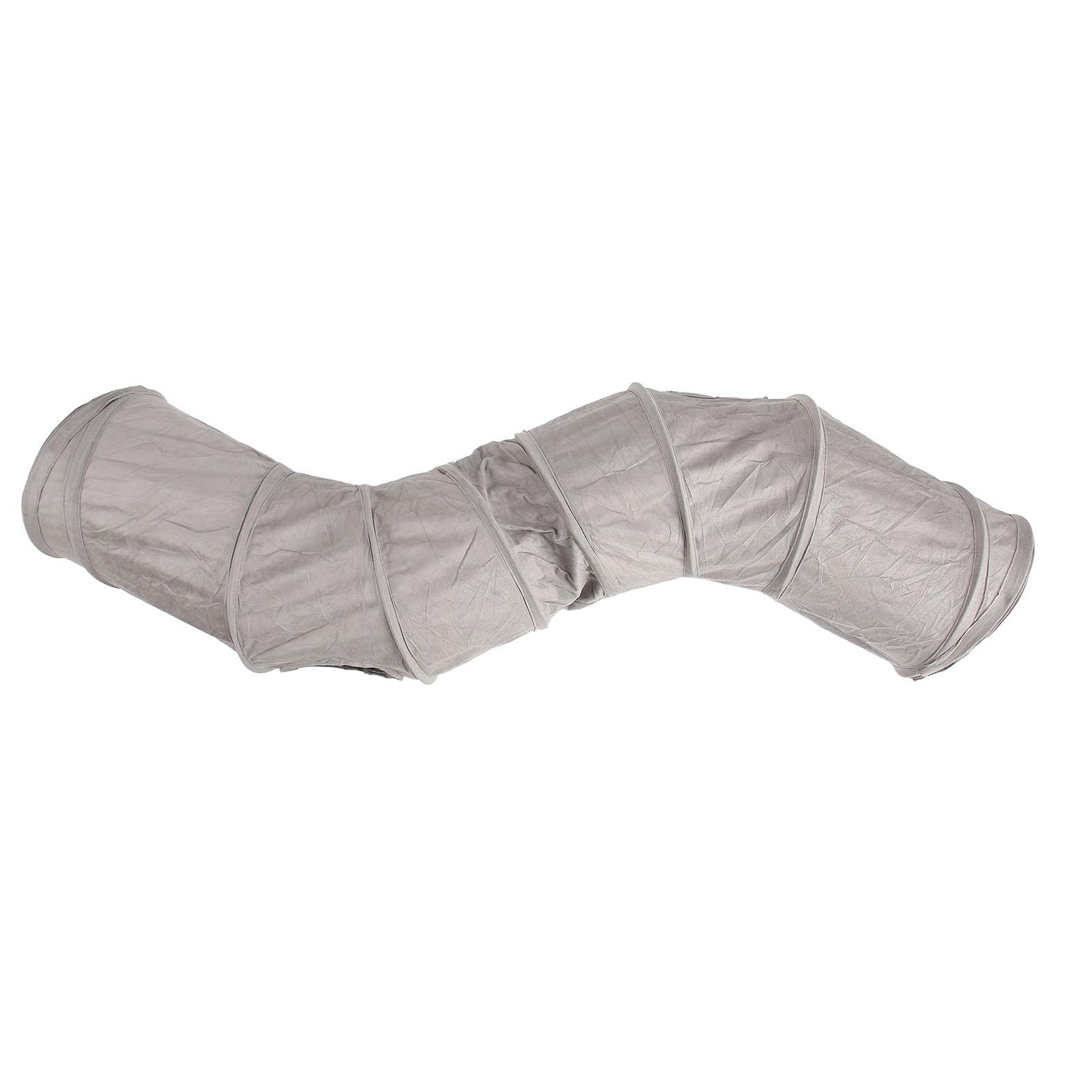 

Cat Tunnel Collapsible Interactive Crinkle Large Space Kitten Tunnel Toy for Cats Kittens Little Pets