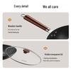 SUPOR 32cm Refined Iron Wok with Lid