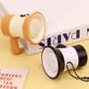 Mini Voice Recorder Keychain with Speaker Portable Loud Megaphone for Kids Bags Backpacks Charm Grab Machine Toy for Boys Girls