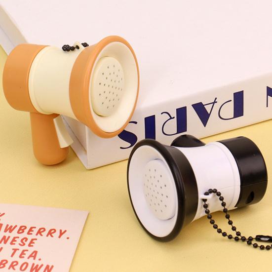 Mini Voice Recorder Keychain with Speaker Portable Loud Megaphone for Kids Bags Backpacks Charm Grab Machine Toy for Boys Girls