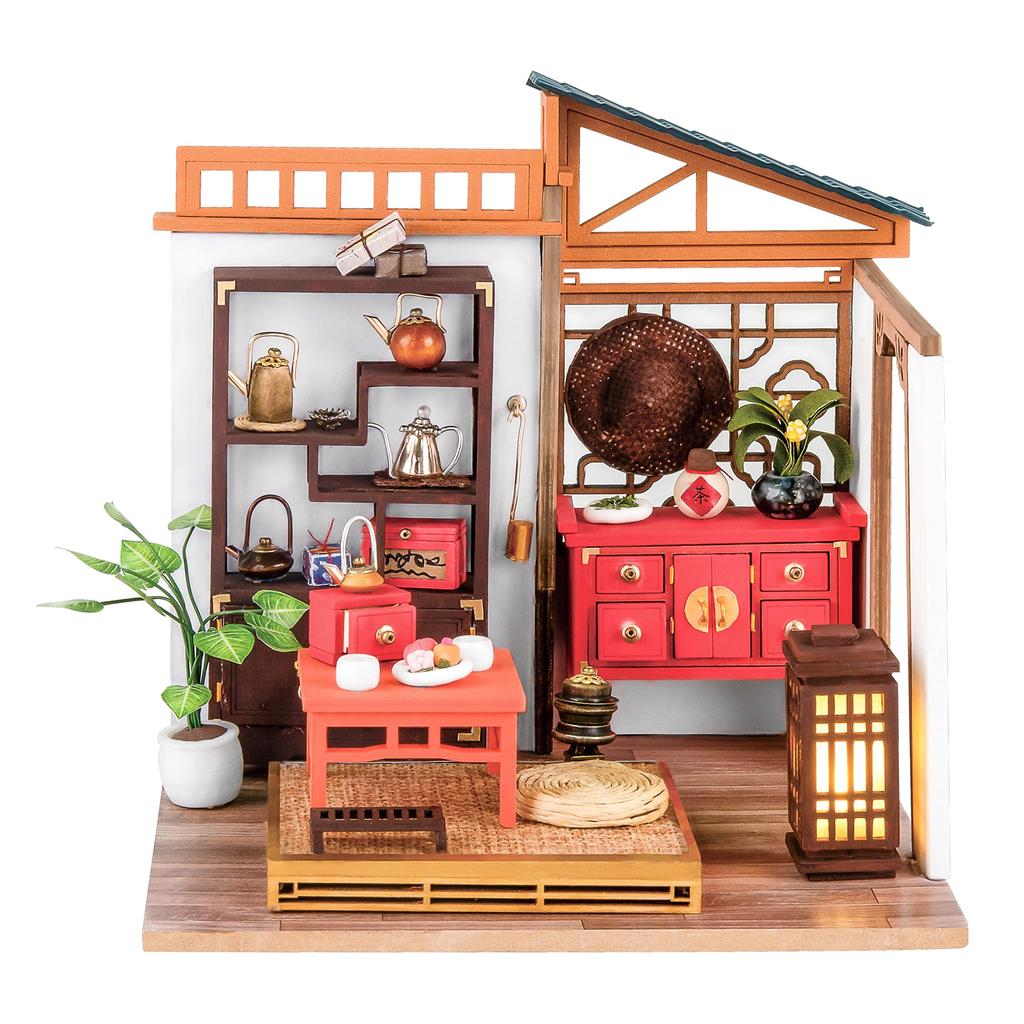 DIY Miniature House Dollhouse Chinese Series with Japanese Instruction Manual Tsukurundesu® (Meishankyo)