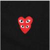 Comme DeS GarconS P1N076 1  Ax N076 051 1  Play Play Double Red Heart Wafen Men S Cardigan