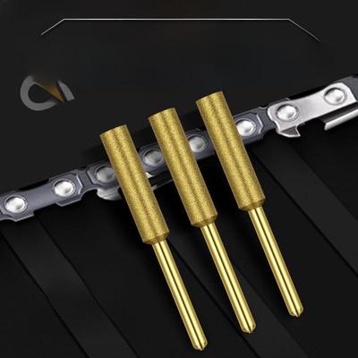 Chainsaw Chain Grinding Head Set: 4.0/4.8/5.5mm Diamond Grinding Files
