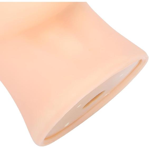 Лысая Женская Голова Манекена, Профессиональный Тренировочный Дисплей для Изготовления Париков, Очки, Волосы