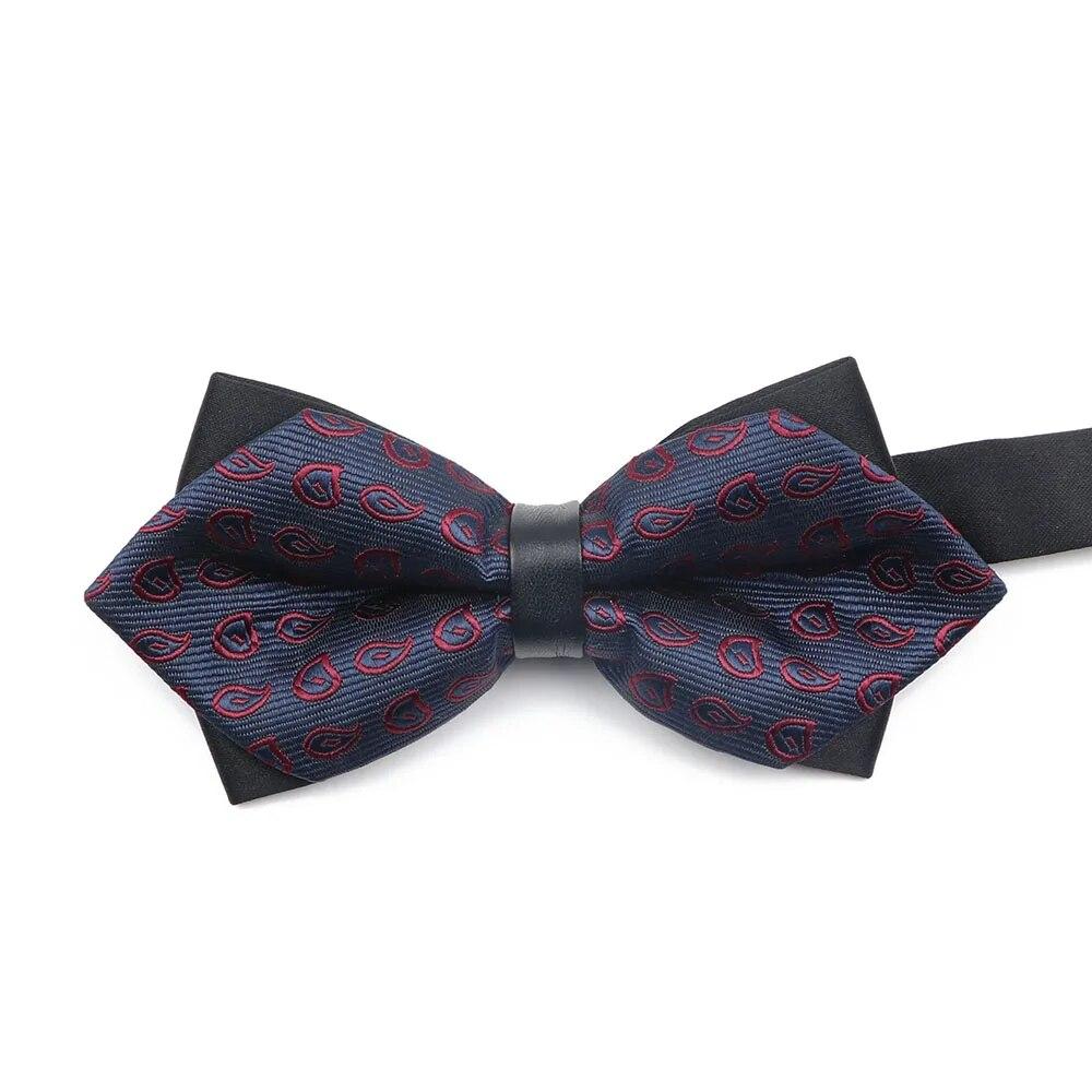 Men Bow Ties Groom Wedding Fashion Adjustable Tuxedo Bowtie Business Colorful Neckties