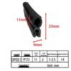 Customizable EPDM U-Shaped Rubber Sealing Strip for Electrical Cabinets and Car Doors