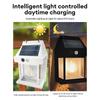 Lampada da parete a filamento di tungsteno solare, lampada da cortile, lampada da notte a LED impermeabile per esterni, giardino, luce illuminante