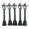 Model Railway Train Lamp 4pcs Post Lights for Doll House Fairy Garden Ornaments