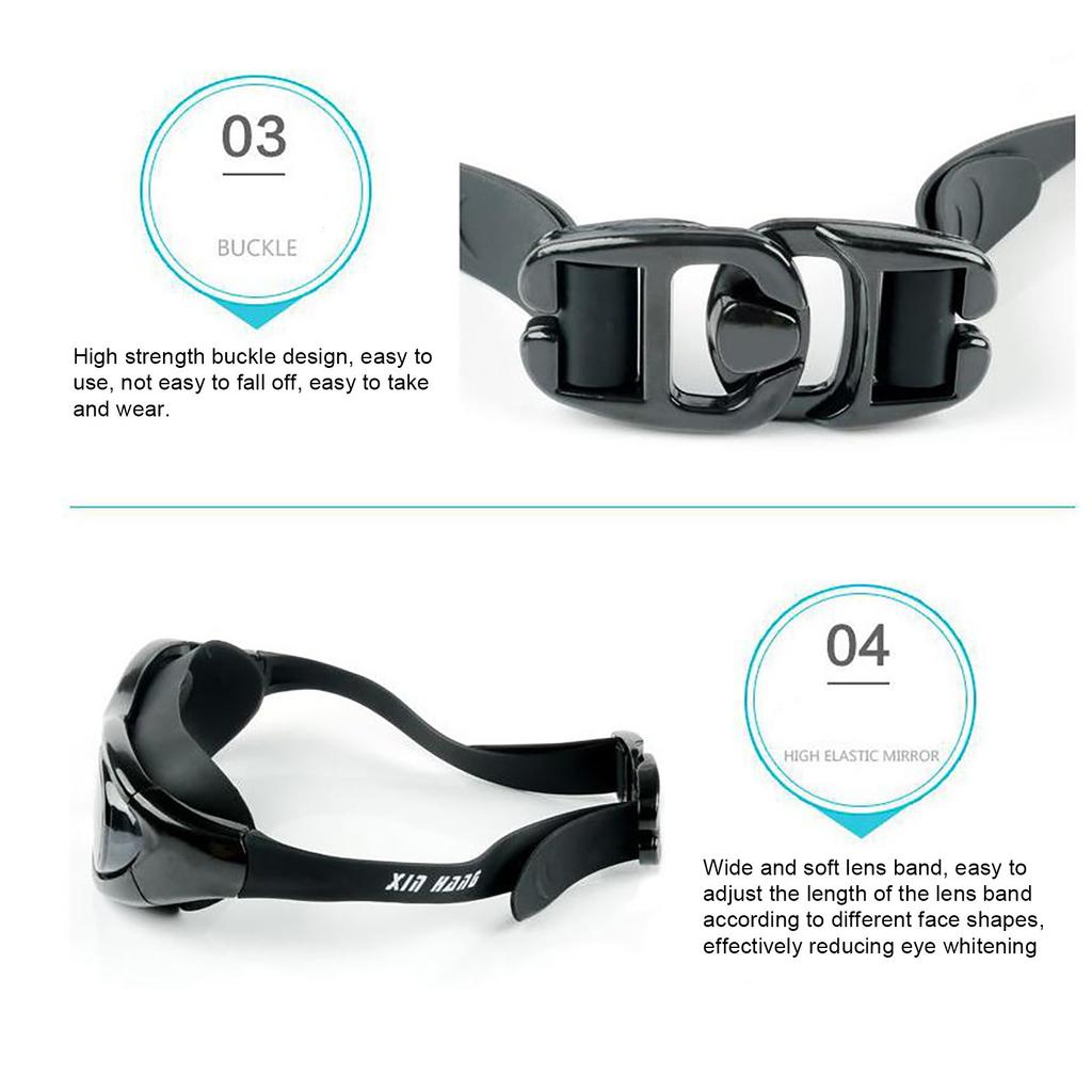 Wasserdichte Schwimmbrille für Erwachsene