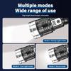 Portable Super Bright LED Flashlight 30W High Power Led Zoom Torch  Type-C Rechargeable With Power Display For Camping Hiking