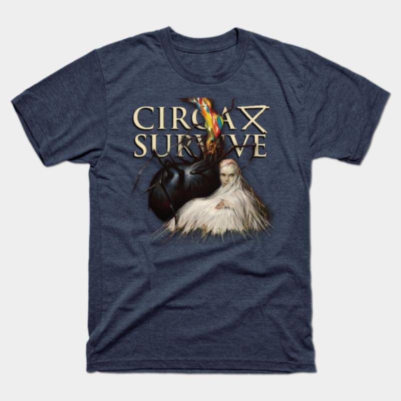 

Circa Survive Appendages T-Shirt Men s High Quality Printed Loose in Summer Casual O-neck T-shirt S разноцветный