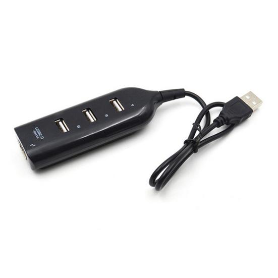 Adaptor Splitter Hub portabil Mini USB 2.0 cu 4 porturi pentru computer laptop Macbook