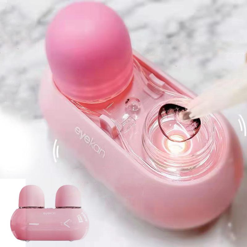 Contact Lenses Cleaner Ultrasonic With Removable Box 110KHz Remove Tear Protein Cleaning Machine Portable Contact Lenses Case