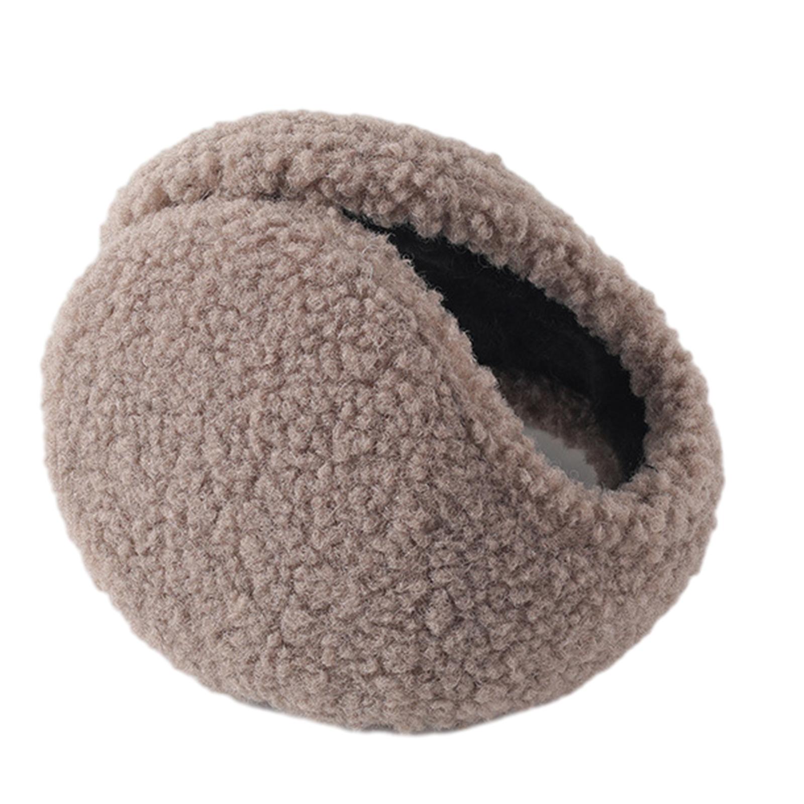 

Плюшевая грелка для ушей для студентов и взрослых, ветрозащитная зимняя муфта для ушей, привлекательная, несколько цветов на выбор, для катания на лыжах, сохраняет уши в тепле серый