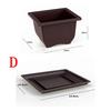 1pc Flower Pot Display Gardening Accessories Basket Decorative Holder Ornament Planting Plastic Tools Portable