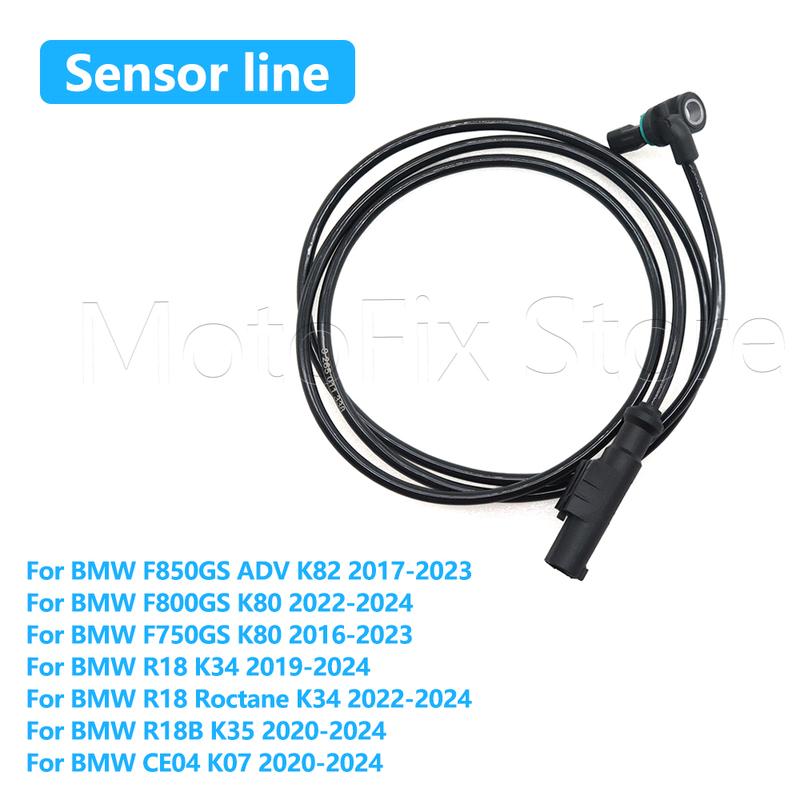 

For BMW F800GS K80 -2024 F750GS K80 2016- R18 K34 R18 Roctane K34 R18B K35 CE04 K07 Motorcycle ABS Wheel Speed Sensor