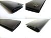 Authentic GUCCI Silver Marmont G Black Leather Bifold Flap Long Wallet #b090  Open box