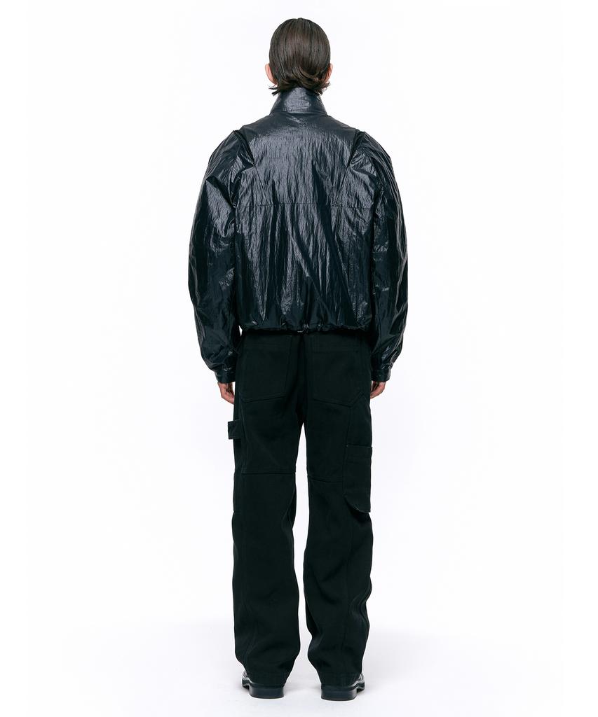 Insilence Glitter Volume Blouson Black