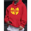Hot Sale Hip Hop Années 90 Wu Clan T-tangs Hoodie Unisex Long Sleeve Fashion Vintage Printed Sweatshirt Trendy Streetwear for Daily Looks
