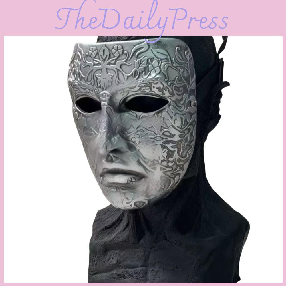 Baldwin IV. von Jerusalem Harz Festliche Maske für Kostümveranstaltungen und Feiertagsfeiern