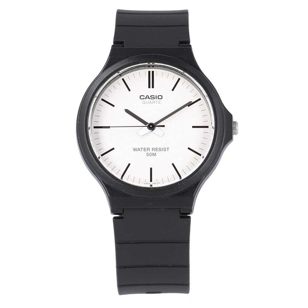

СТАНДАРТНЫЕ АНАЛОГОВЫЕ МУЖСКИЕ Casio Стандартные аналоговые часы для детей, мальчиков и девочек, дешевые Casio, низкая цена, черные, белые, белые [Casio] мужские MW-240-7E