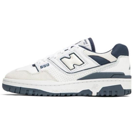 New Balance 550 Low White Vintage Indigo - BB550STG