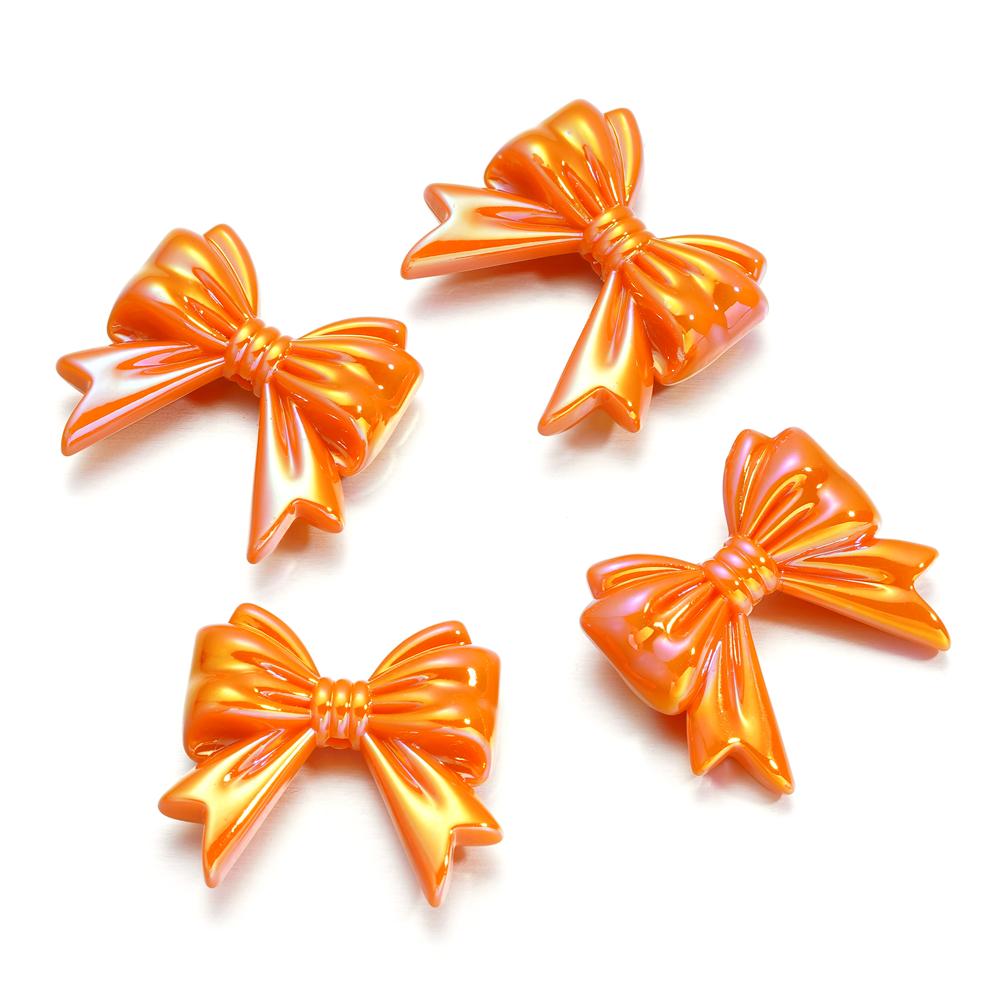 6-10pcs Butterfly AB Color Butterfly Shape Acrylic Beads Shiny Loose Spacer Beads For Jewelry Child Crafts Making Accessories