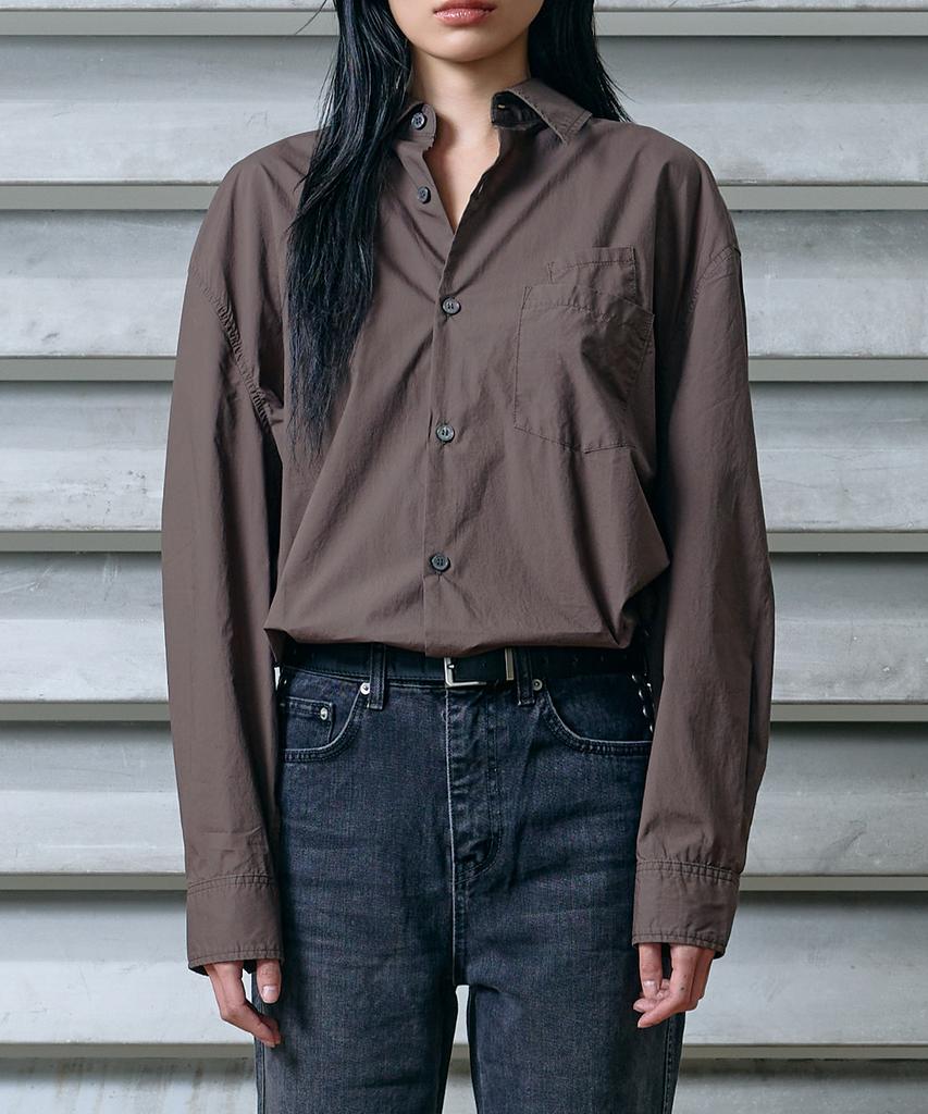 Weseuken [Unisex] Comfort Washed Cotton Double Pocket Shirts (9Color) (B Type)