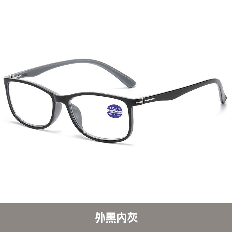 

Anti-Blue Reading Glasses Men S And Women S Retro Reading Glasses Middle-Aged And Elderly Reading Glasses +400