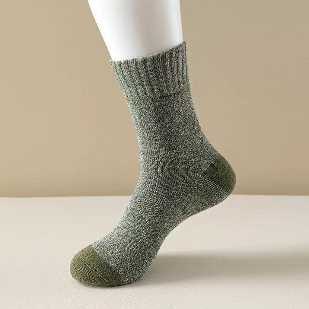 Men's Winter Mid Calf Socks Thick Warm for Cold