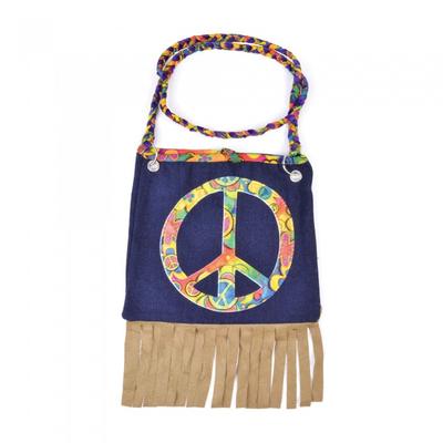 Bolsa Hippie Símbolo da Paz