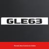 Mercedes GLE53/GLE63S V8 Biturbo 4MATIC Black Warrior Tail Emblem Stickers