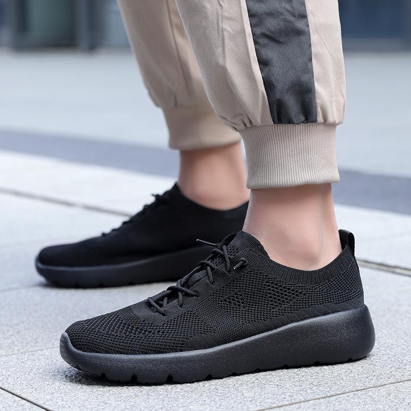 Men’s Sneakers Lovers Large Size Breathable Outdoor Women’s Athletic Shoes Casual Soft Walking Jogging Shoes