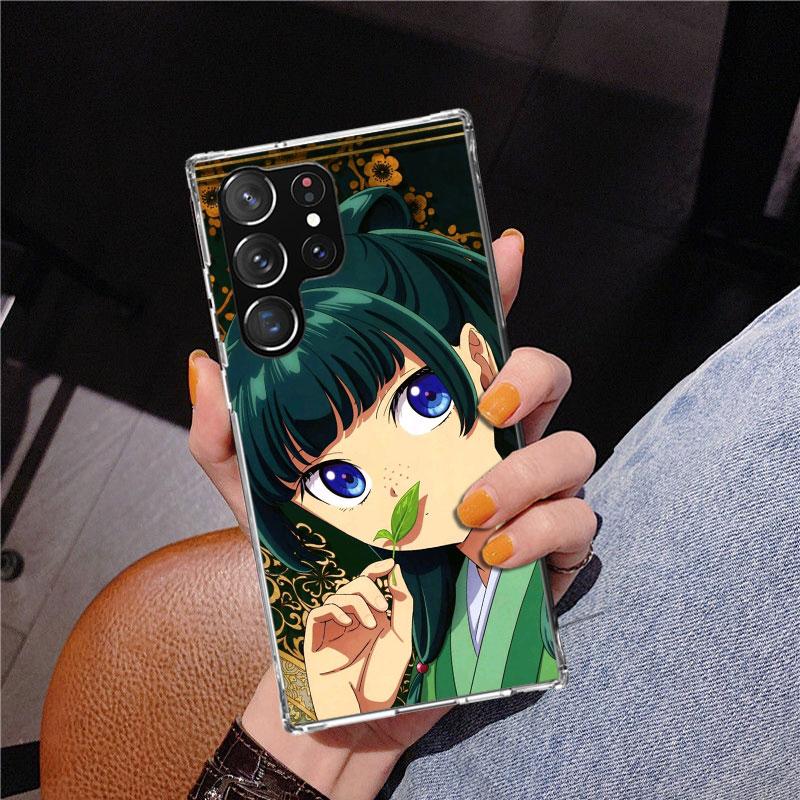 A-Apothecary D-Diaries Anime Phnoe Case for Samsung Galaxy S26 S25 Edge S23 S24 Ultra S22 Plus S21 S20 FE Unique Cover Soft Coqu
