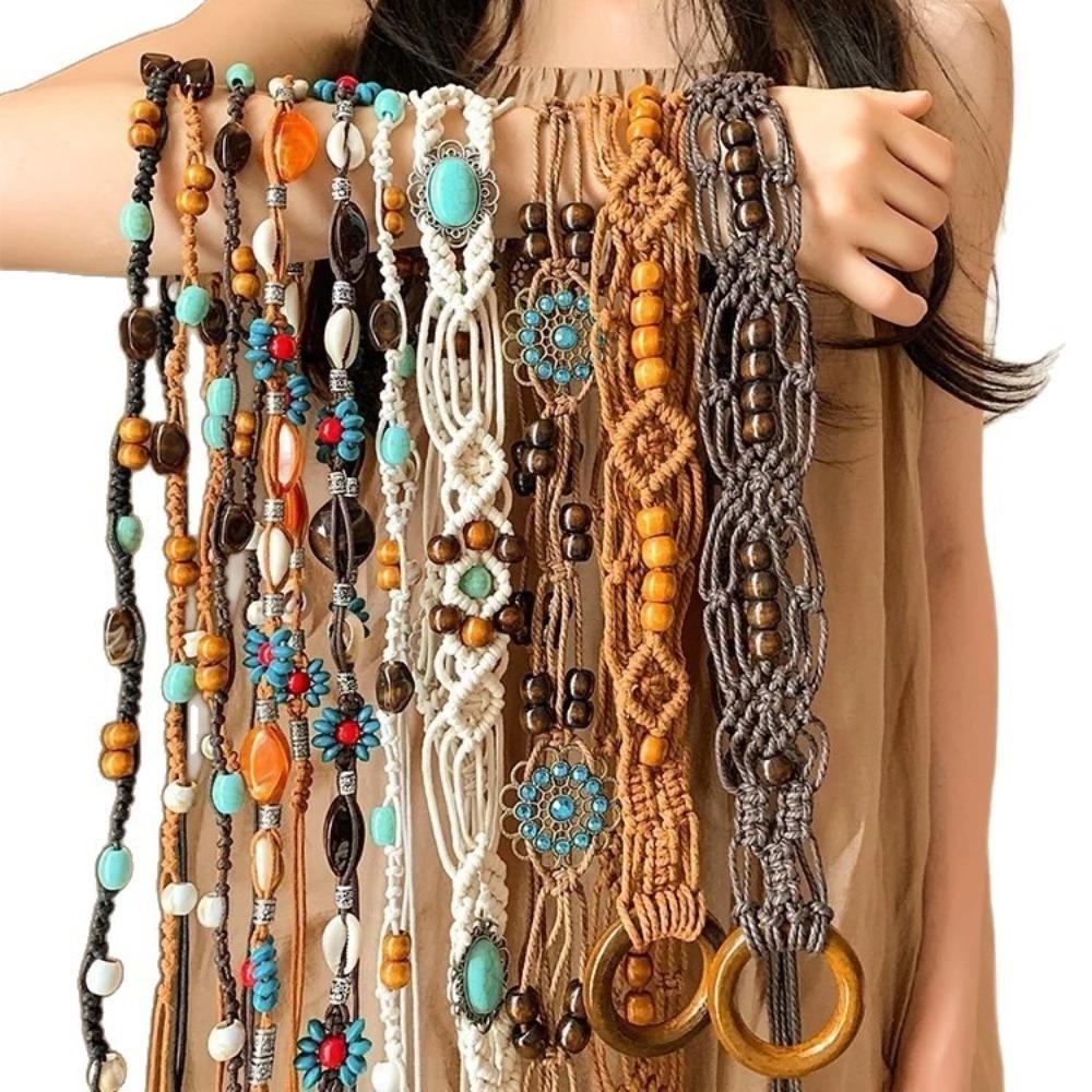 Hand Woven Body Chain Retro Jewelry Accessories New Belt Strap Women