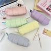 1Pcs Insta Style Fluffy Coin Wallet Student Pencil Case Handbag Suitable for Class Large Capacity Pen Holder Storage Student Supplies