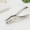 Metal Punch Pliers Single-hole 6mm Hole Puncher 1-8 Pages One-handed Punching Mark Tool