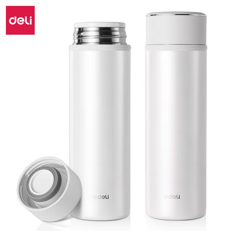 Deli LL601-BWE Business Thermos Mug
