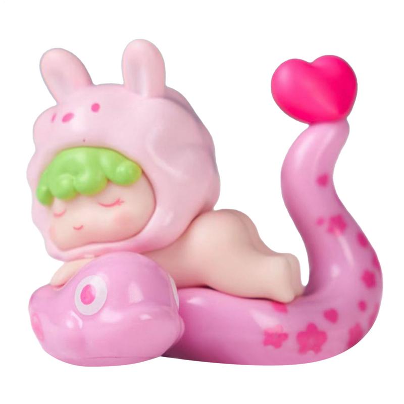 

New Year Snake Figurine Year of The Snake Figures 2025 Miniature Animals Figurines Lucky Snake Miniature Snake Miniature spain